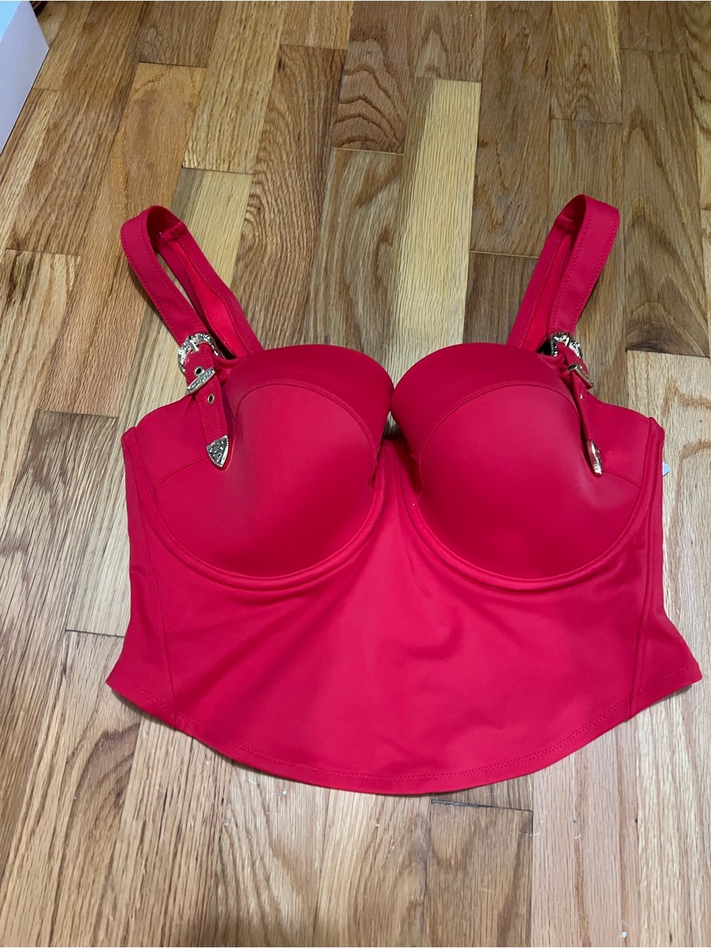 Victoria’s Secret Corset Buckle Bikini Top